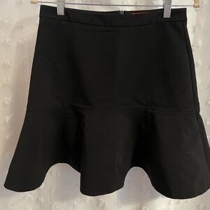 Elle Black Peplum Skirt